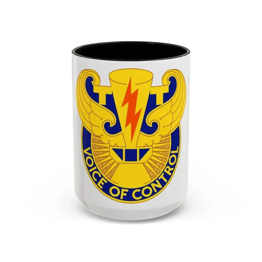 59th Air Traffic Control Battalion (U.S. Army) Accent Coffee Mug 15oz Black - Go Mug Yourself