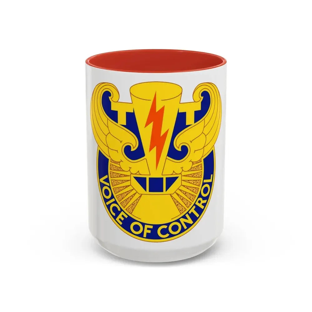 59th Air Traffic Control Battalion (U.S. Army) Accent Coffee Mug 15oz Red - Go Mug Yourself