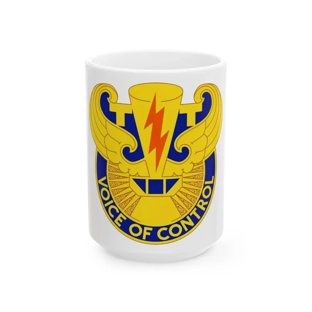 59th Air Traffic Control Battalion (U.S. Army) White Coffee Mug 15oz - Go Mug Yourself
