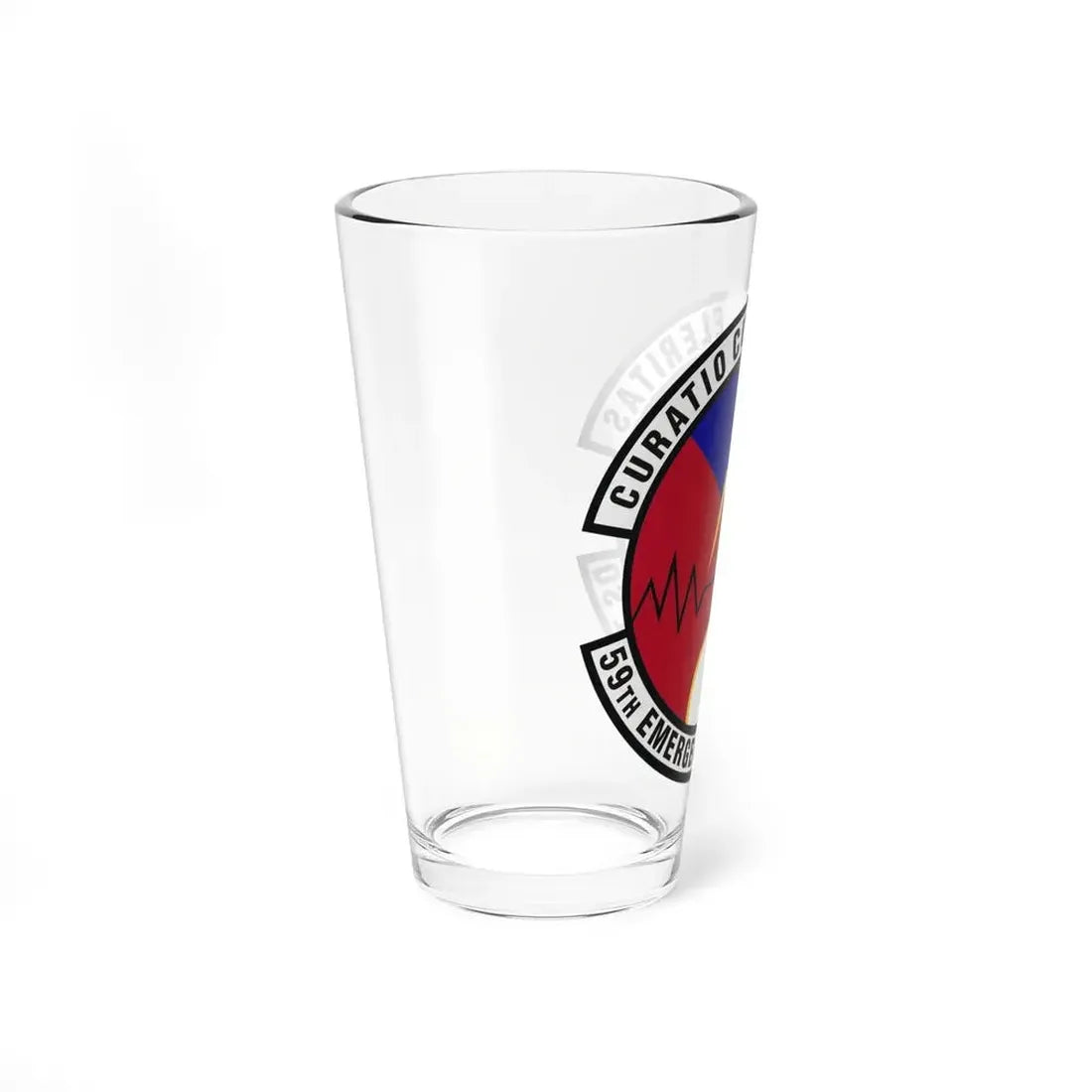 59th Emergency Medical Squadron (U.S. Air Force) Pint Glass 16oz - Go Mug Yourself