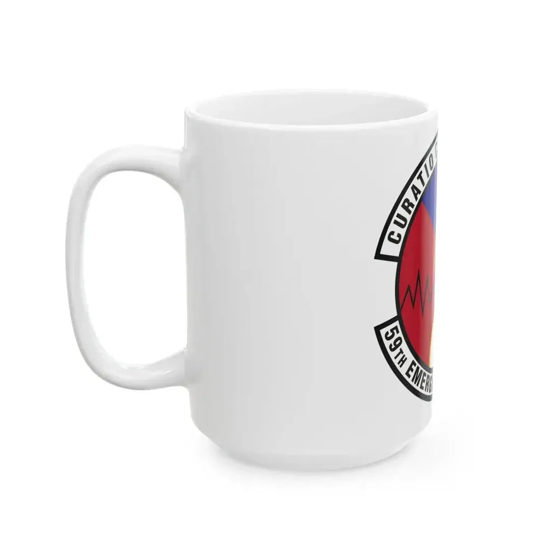 59th Emergency Medical Squadron (U.S. Air Force) White Coffee Mug - Go Mug Yourself