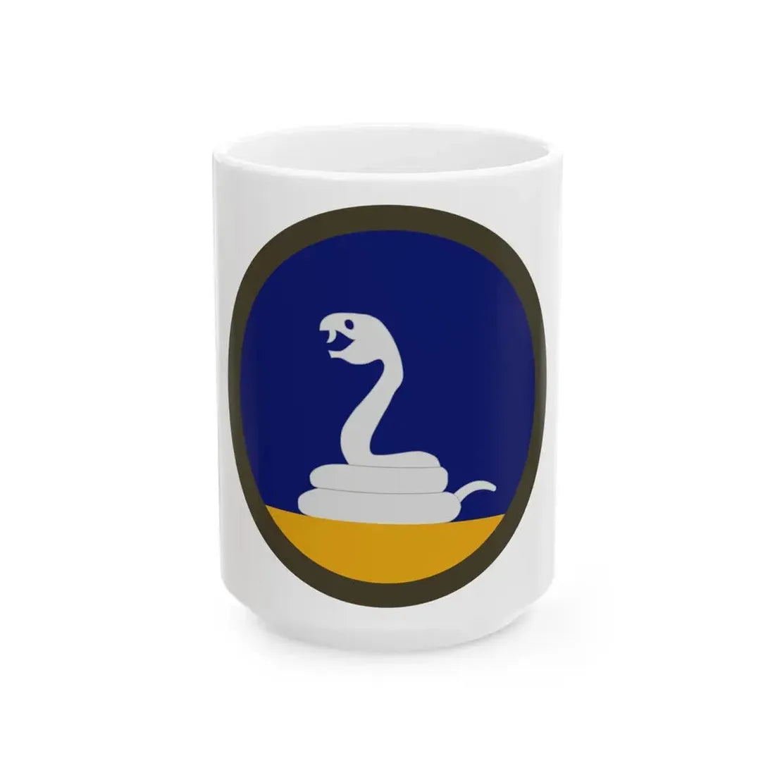 59th Infantry Div (U.S. Army) White Coffee Mug 15oz - Go Mug Yourself
