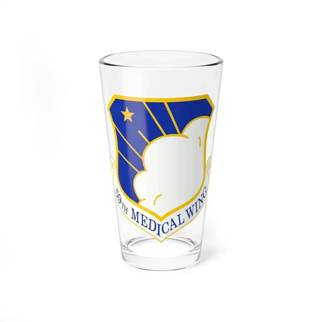 59th Medical Wing (U.S. Air Force) Pint Glass 16oz 16oz - Go Mug Yourself