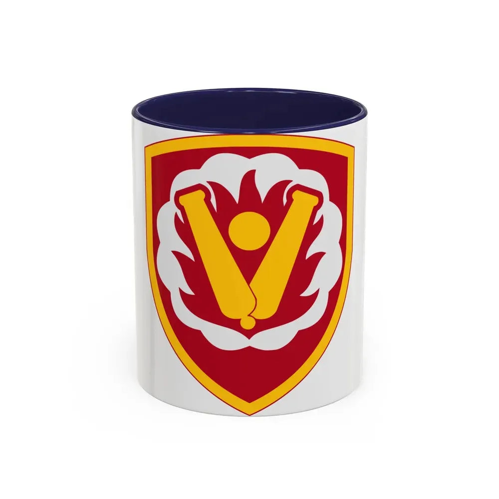 59th Ordnance Brigade (U.S. Army) Accent Coffee Mug 11oz Navy - Go Mug Yourself