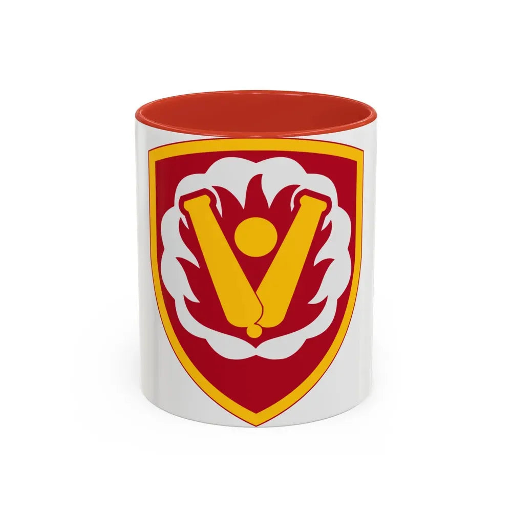59th Ordnance Brigade (U.S. Army) Accent Coffee Mug 11oz Red - Go Mug Yourself
