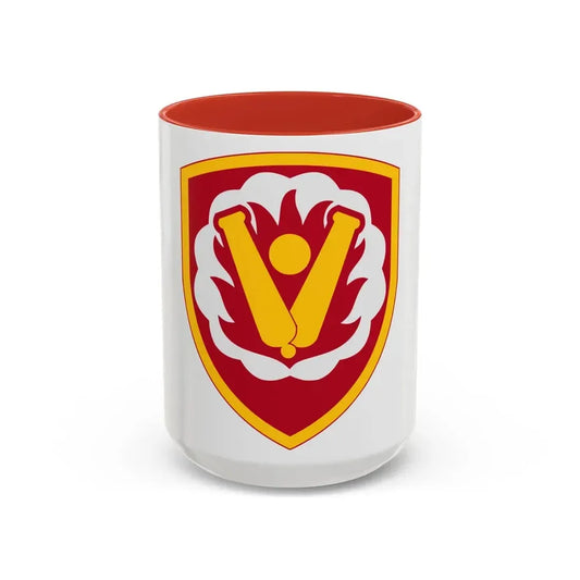 59th Ordnance Brigade (U.S. Army) Accent Coffee Mug 15oz Red - Go Mug Yourself