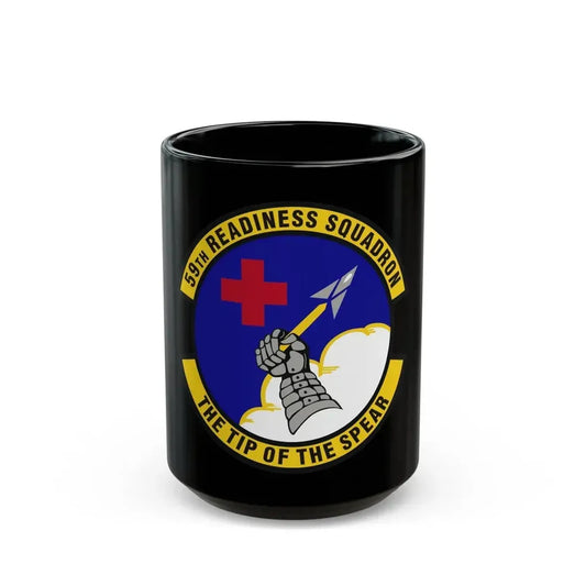 59th Readiness Squadron (U.S. Air Force) Black Coffee Mug 15oz - Go Mug Yourself