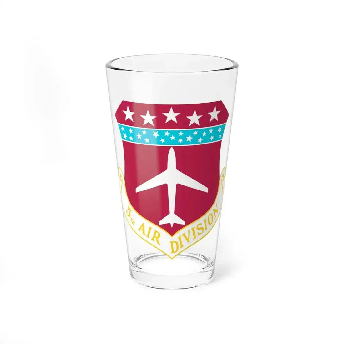 5th Air Division (U.S. Air Force) Pint Glass 16oz 16oz - Go Mug Yourself