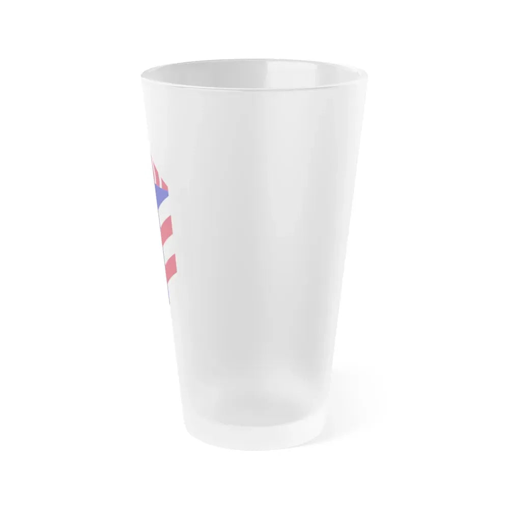 5th Armored Brigade (U.S. Army) Frosted Pint Glass 16oz - Go Mug Yourself