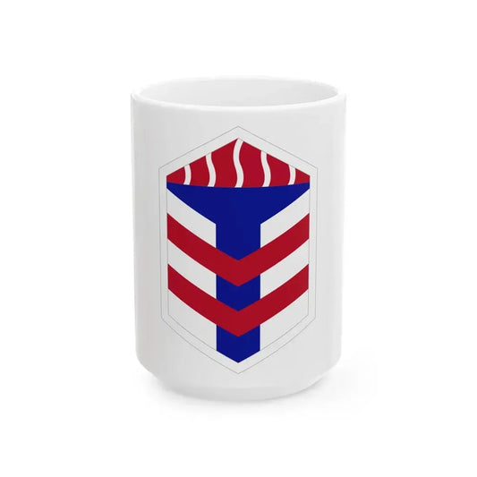 5th Armored Brigade (U.S. Army) White Coffee Mug 15oz - Go Mug Yourself