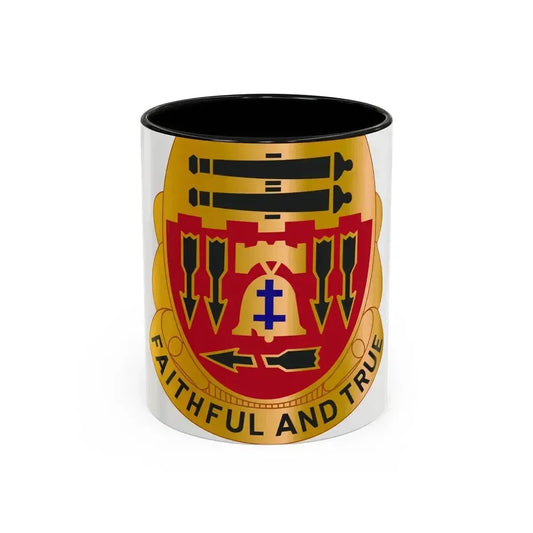 5th Artillery Regiment (U.S. Army) Accent Coffee Mug 11oz Black - Go Mug Yourself