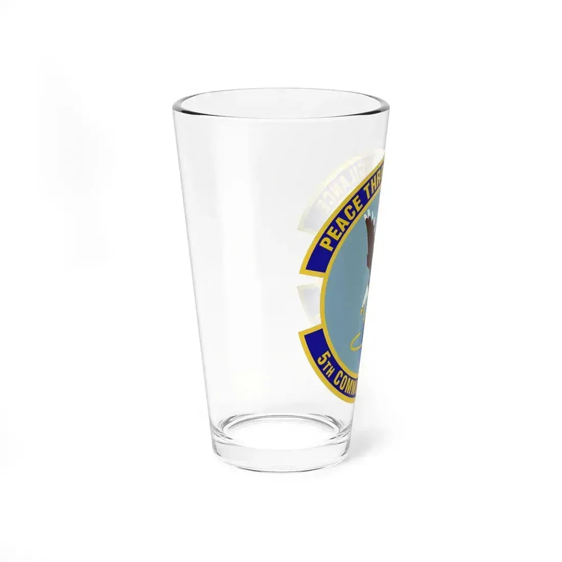 5th Communications Squadron (U.S. Air Force) Pint Glass 16oz - Go Mug Yourself