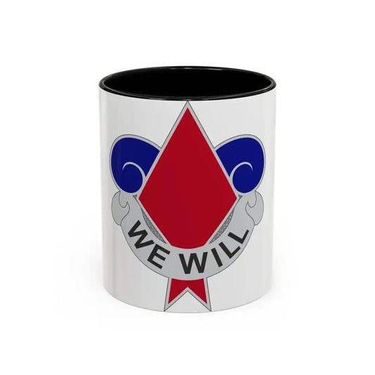 5th Infantry Division (U.S. Army) Accent Coffee Mug 11oz Black - Go Mug Yourself