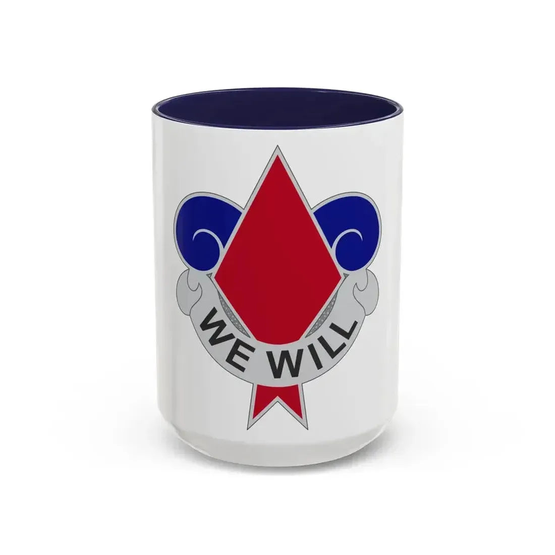 5th Infantry Division (U.S. Army) Accent Coffee Mug 15oz Navy - Go Mug Yourself