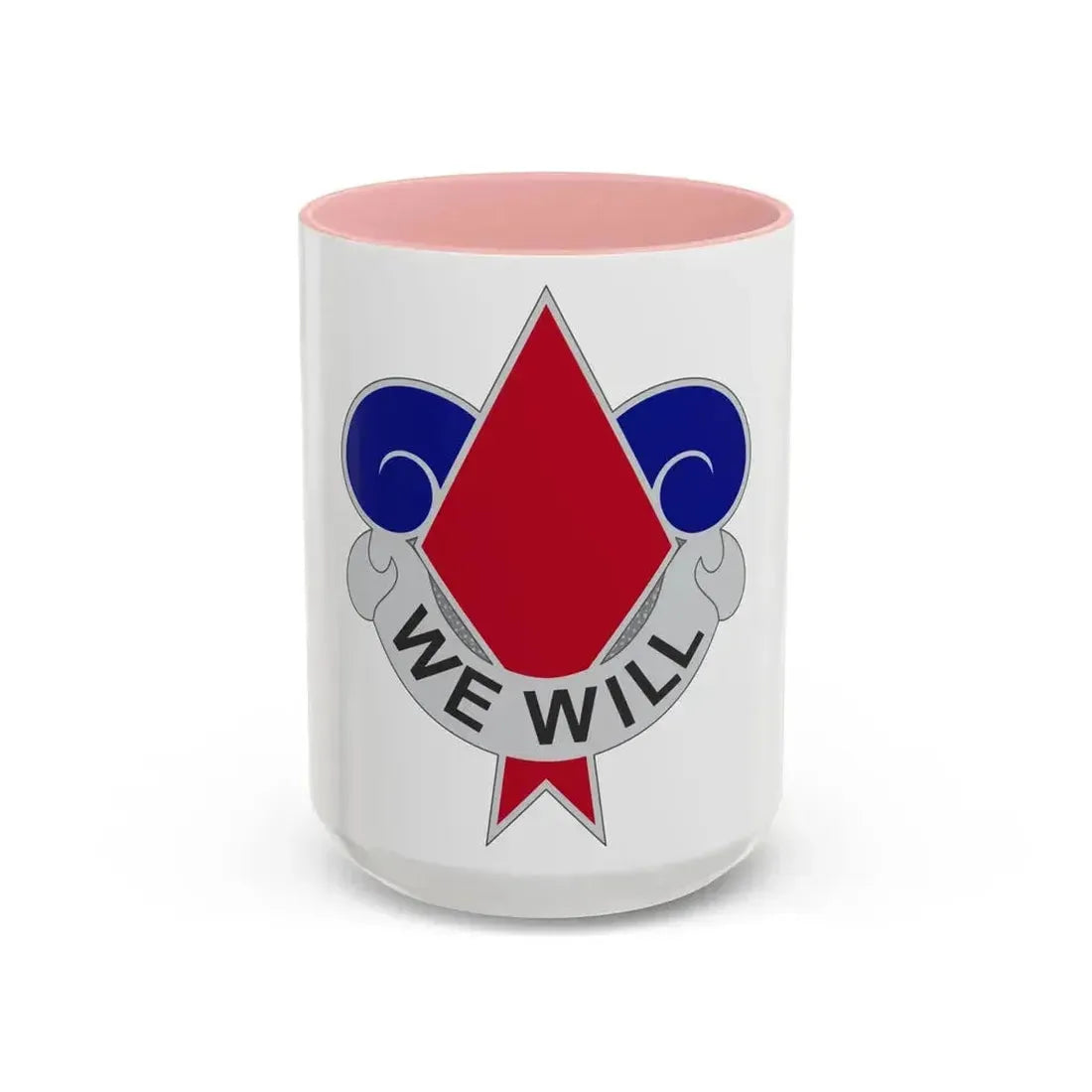 5th Infantry Division (U.S. Army) Accent Coffee Mug 15oz Pink - Go Mug Yourself