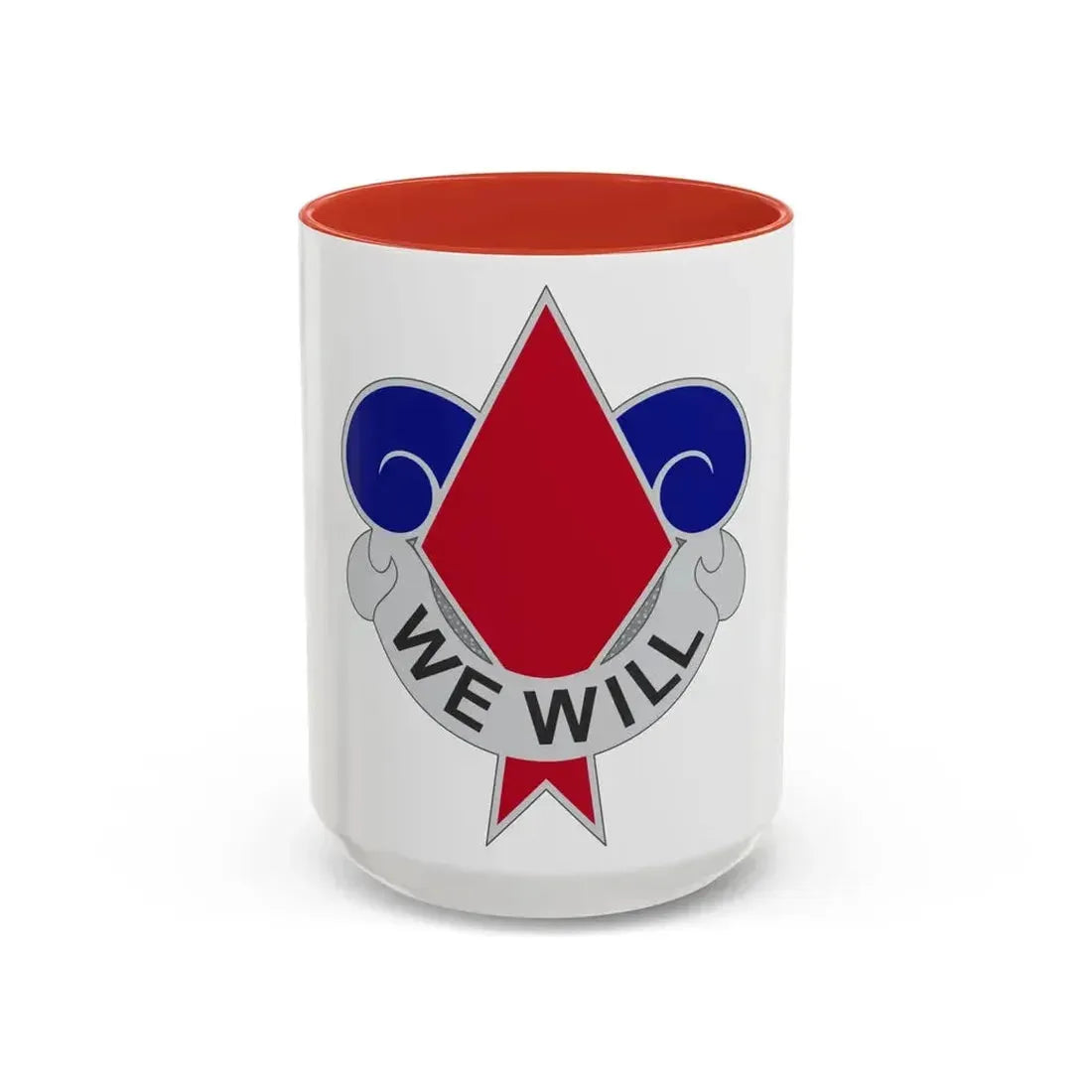 5th Infantry Division (U.S. Army) Accent Coffee Mug 15oz Red - Go Mug Yourself