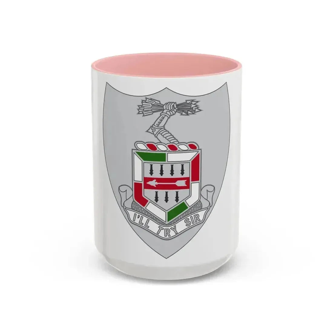 5th Infantry Regiment (U.S. Army) Accent Coffee Mug 15oz Pink - Go Mug Yourself