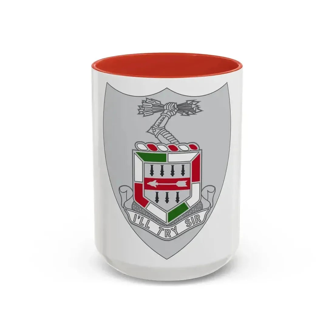 5th Infantry Regiment (U.S. Army) Accent Coffee Mug 15oz Red - Go Mug Yourself