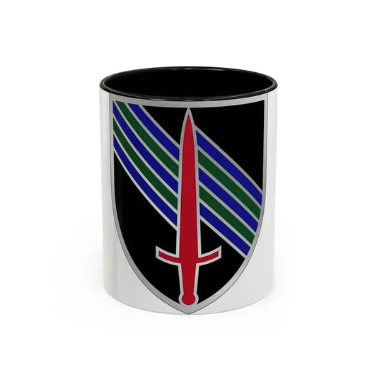 5th Security Force Assistance Brigade (U.S. Army) Accent Coffee Mug 11oz Black - Go Mug Yourself