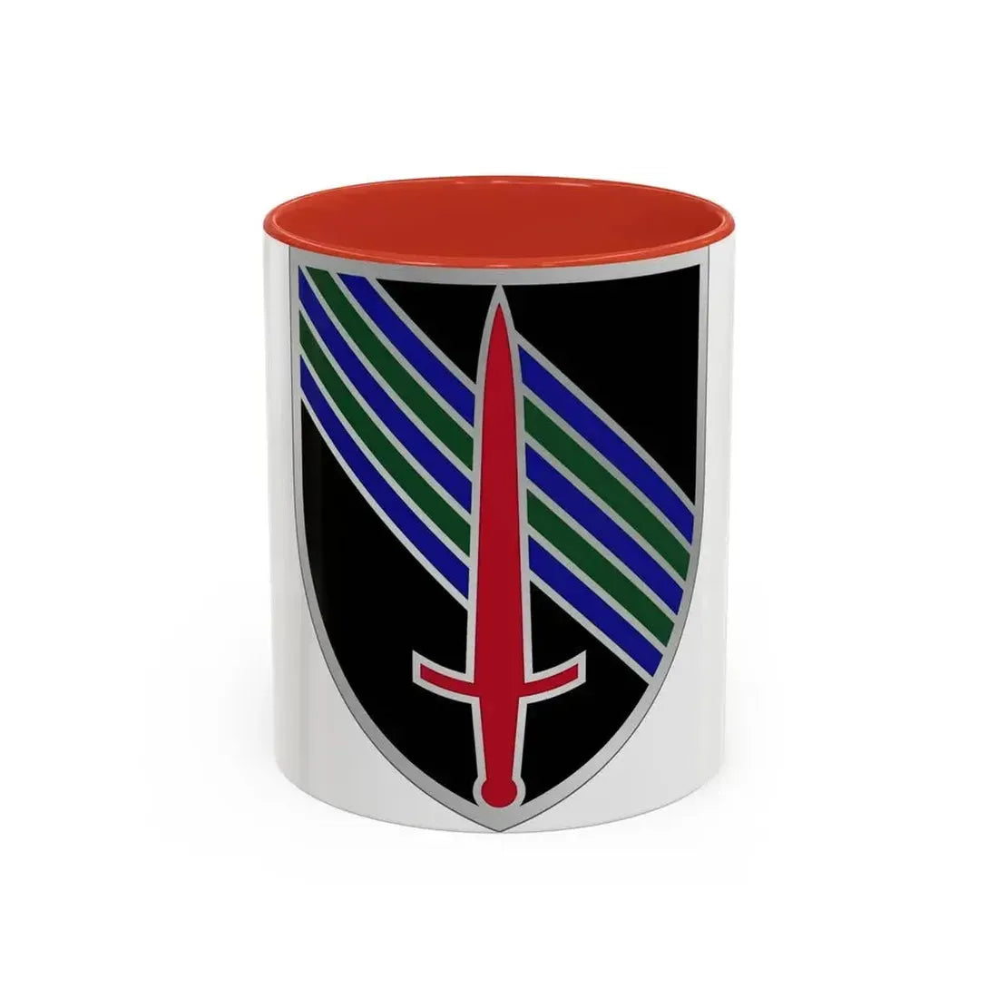 5th Security Force Assistance Brigade (U.S. Army) Accent Coffee Mug 11oz Red - Go Mug Yourself