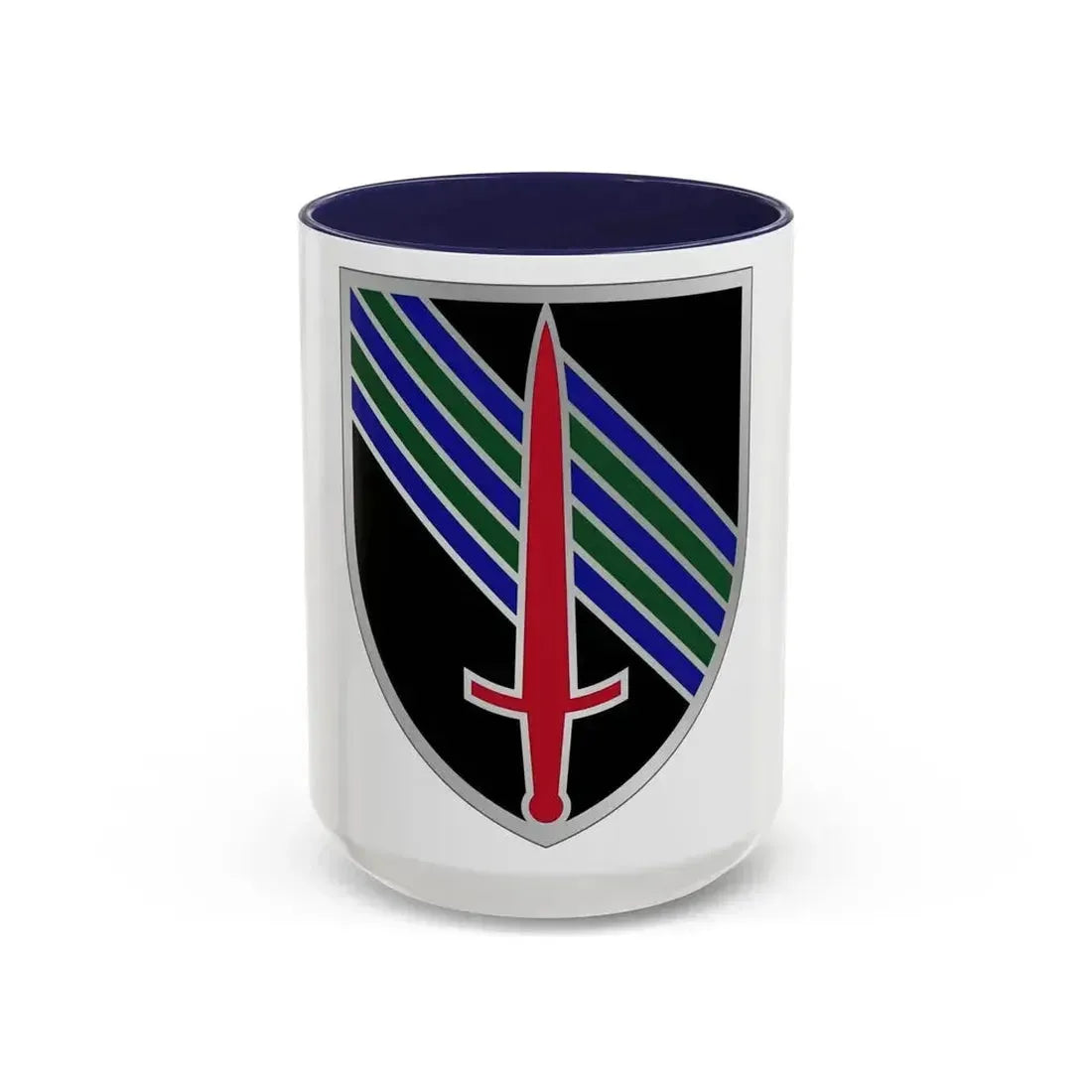 5th Security Force Assistance Brigade (U.S. Army) Accent Coffee Mug 15oz Navy - Go Mug Yourself