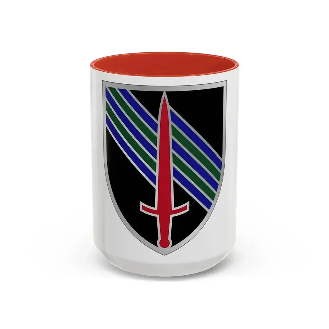 5th Security Force Assistance Brigade (U.S. Army) Accent Coffee Mug 15oz Red - Go Mug Yourself