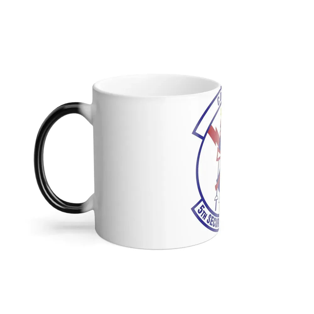 5th Security Forces Squadron (U.S. Air Force) Color Changing Coffee Mug - Go Mug Yourself