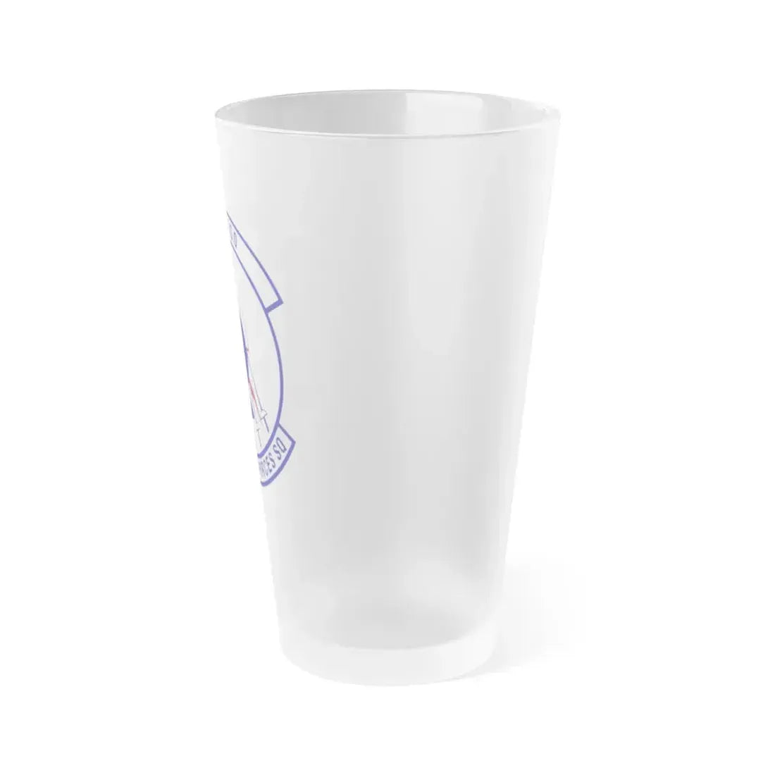 5th Security Forces Squadron (U.S. Air Force) Frosted Pint Glass 16oz - Go Mug Yourself