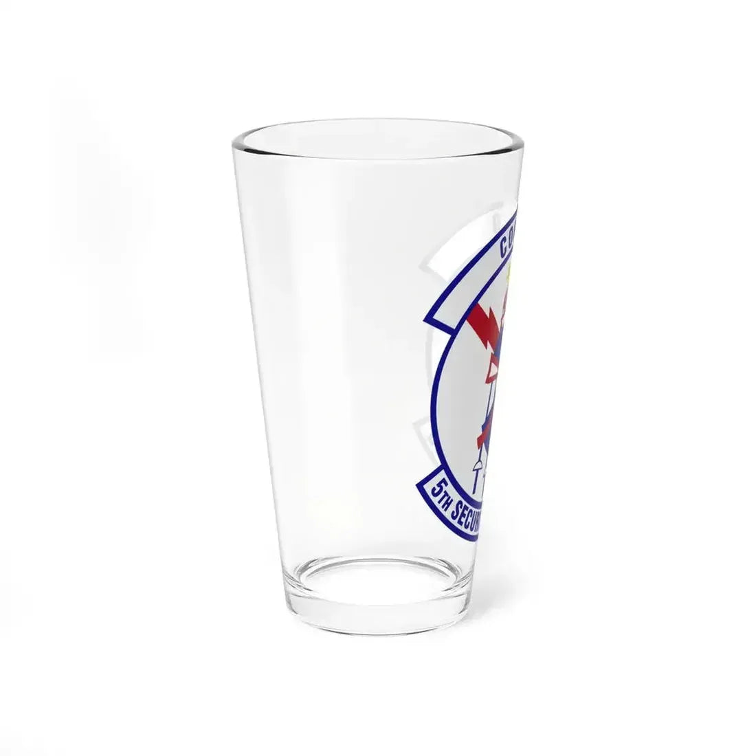 5th Security Forces Squadron (U.S. Air Force) Pint Glass 16oz - Go Mug Yourself