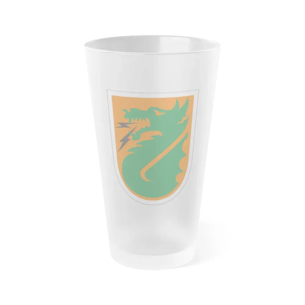 5th Signal Command (U.S. Army) Frosted Pint Glass 16oz Default Title - Go Mug Yourself