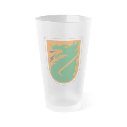 5th Signal Command (U.S. Army) Frosted Pint Glass 16oz Default Title - Go Mug Yourself