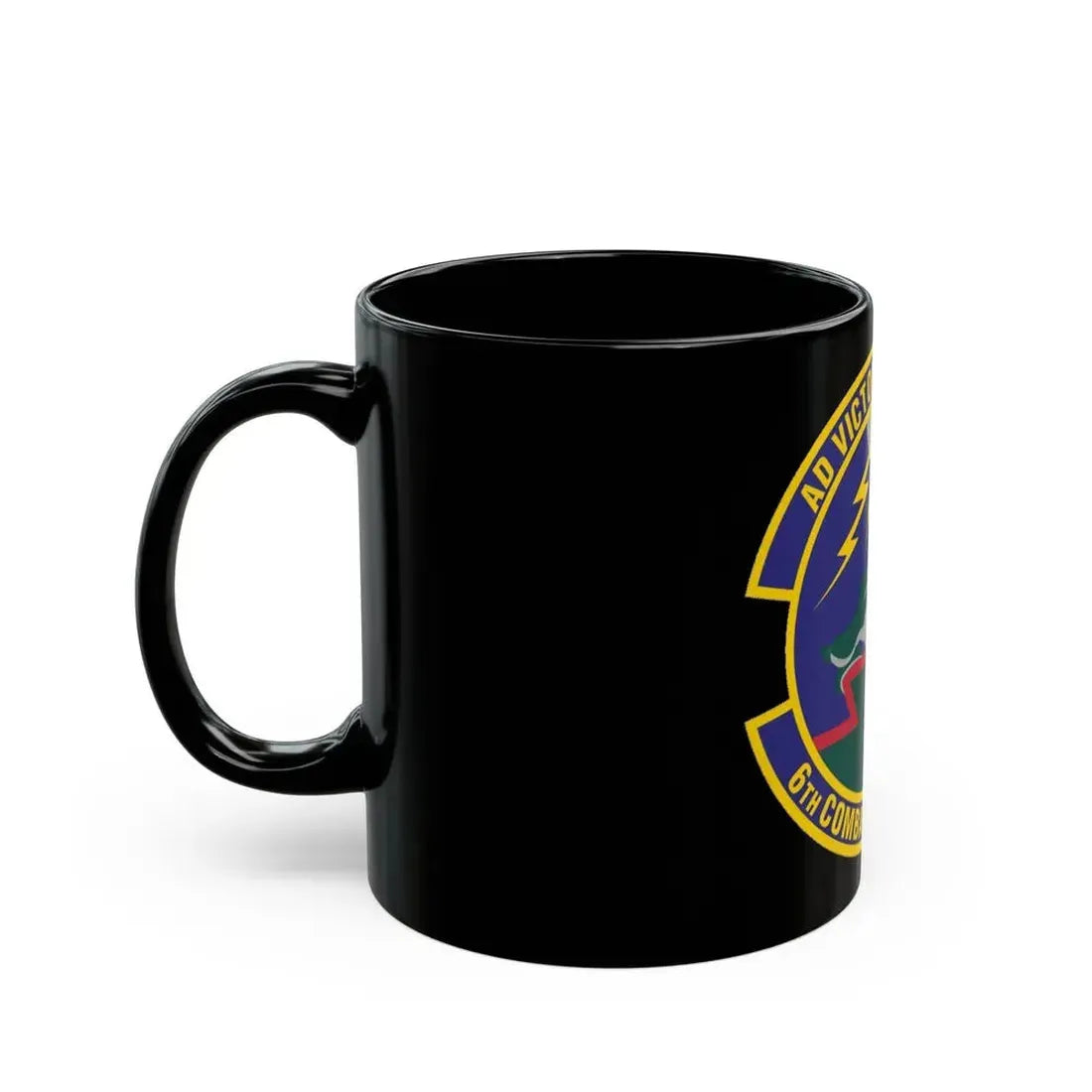 6 Combat Training Squadron ACC (U.S. Air Force) Black Coffee Mug - Go Mug Yourself