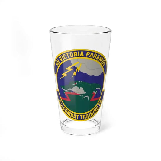 6 Combat Training Squadron ACC (U.S. Air Force) Pint Glass 16oz 16oz - Go Mug Yourself