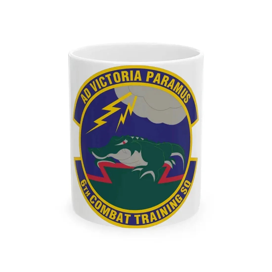 6 Combat Training Squadron ACC (U.S. Air Force) White Coffee Mug 11oz - Go Mug Yourself