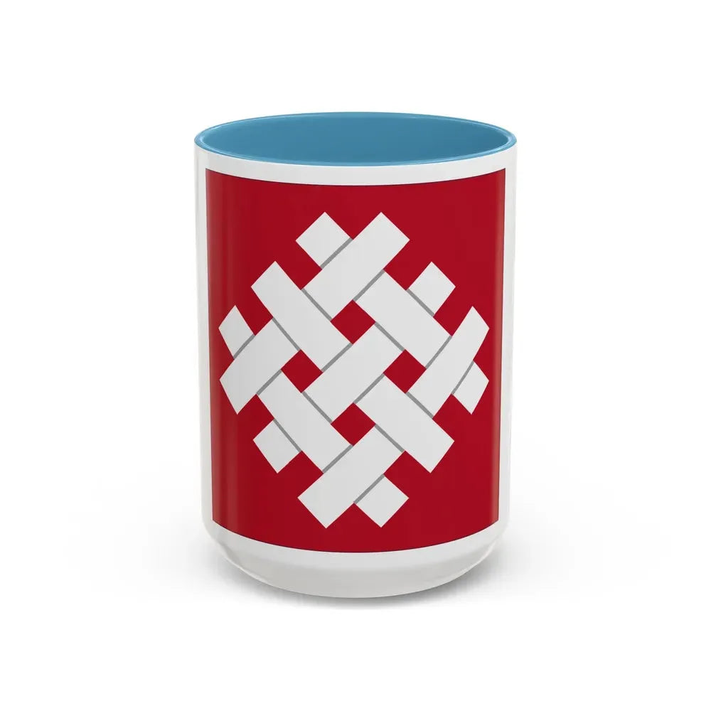 6 Group (U.S. Army) Accent Coffee Mug 15oz Light Blue - Go Mug Yourself
