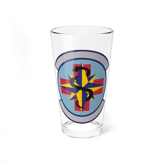 6 Healthcare Operations Squadron AMC (U.S. Air Force) Pint Glass 16oz 16oz - Go Mug Yourself