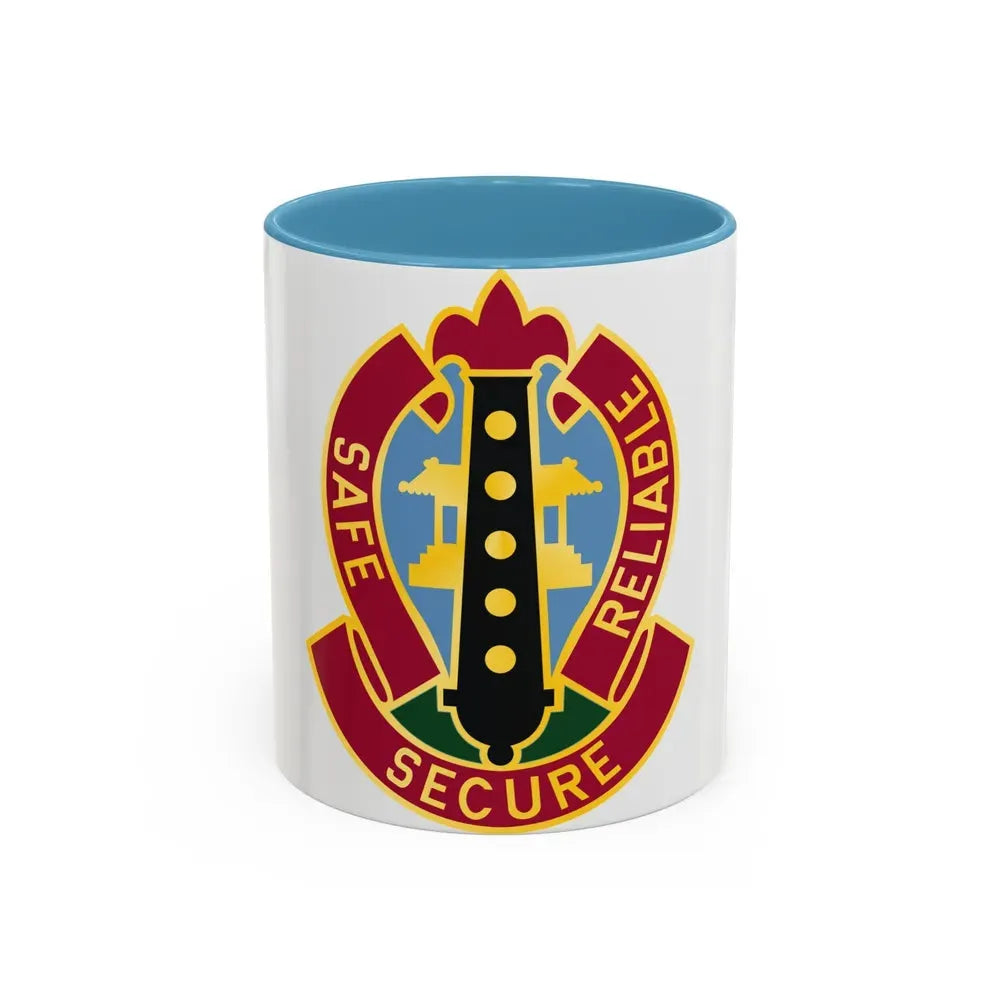 6 Ordnance Battalion (U.S. Army) Accent Coffee Mug 11oz Light Blue - Go Mug Yourself