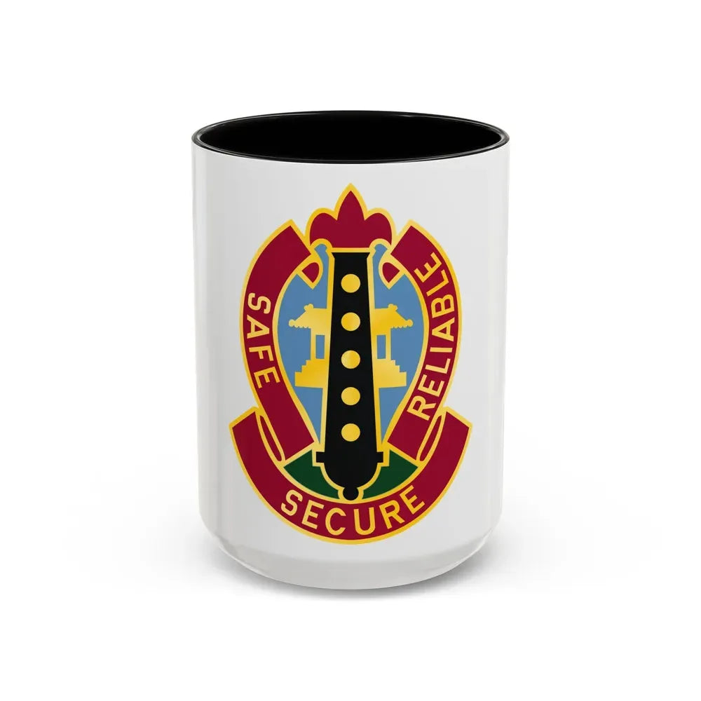 6 Ordnance Battalion (U.S. Army) Accent Coffee Mug 15oz Black - Go Mug Yourself
