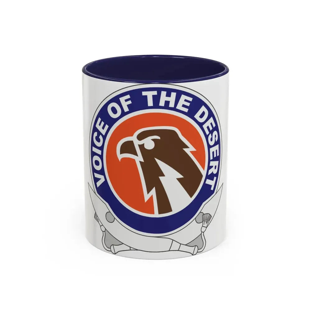 6 Signal Command 2 (U.S. Army) Accent Coffee Mug 11oz Navy - Go Mug Yourself