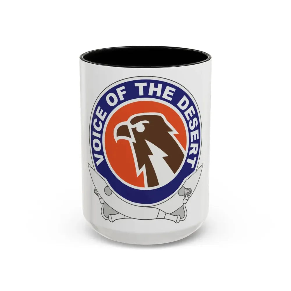 6 Signal Command 2 (U.S. Army) Accent Coffee Mug 15oz Black - Go Mug Yourself