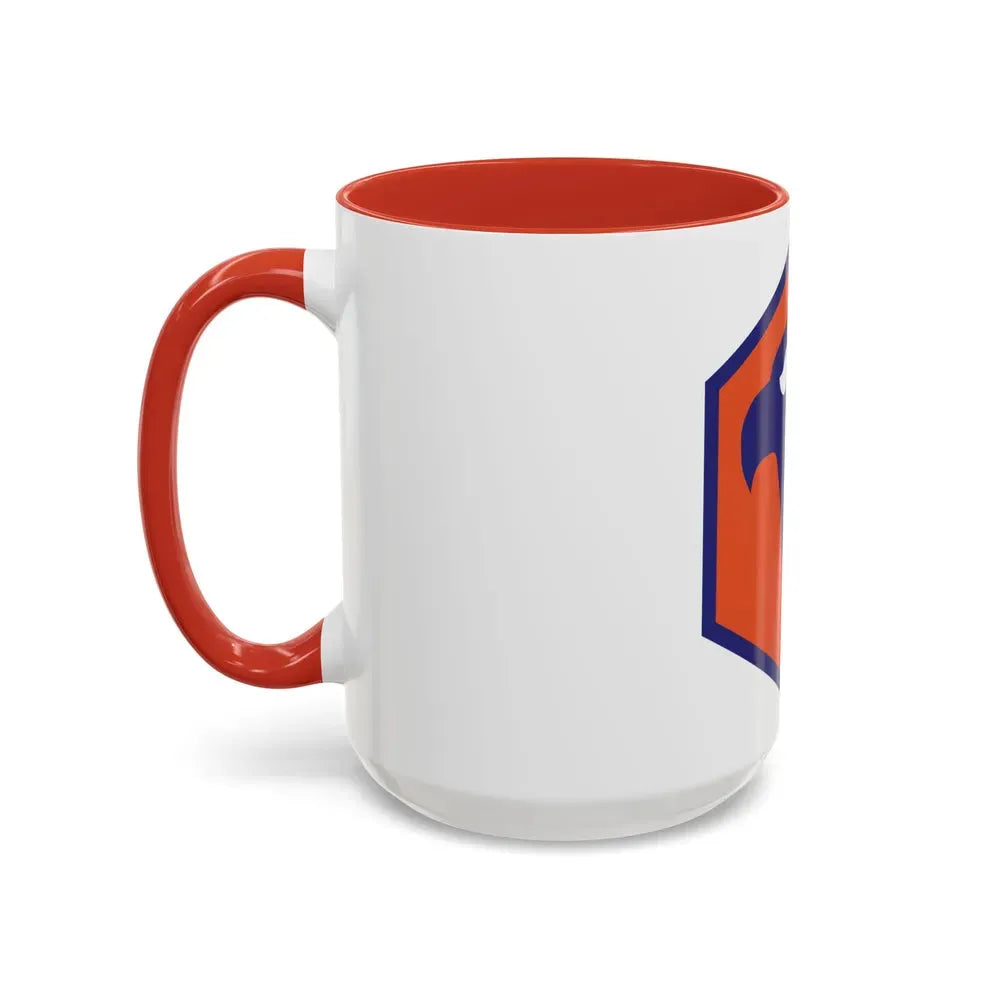 6 Signal Command (U.S. Army) Accent Coffee Mug - Go Mug Yourself