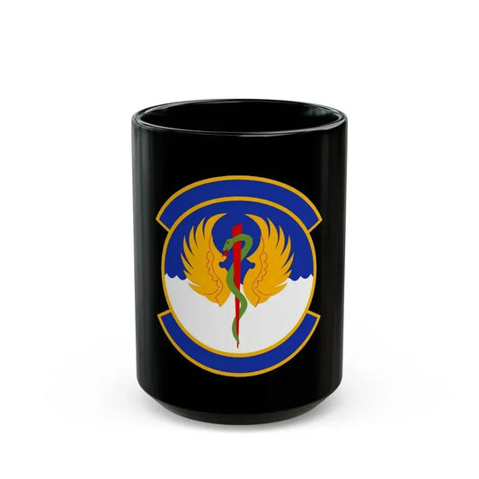 60 Operational Medical Readiness Squadron (U.S. Air Force) Black Coffee Mug 15oz - Go Mug Yourself