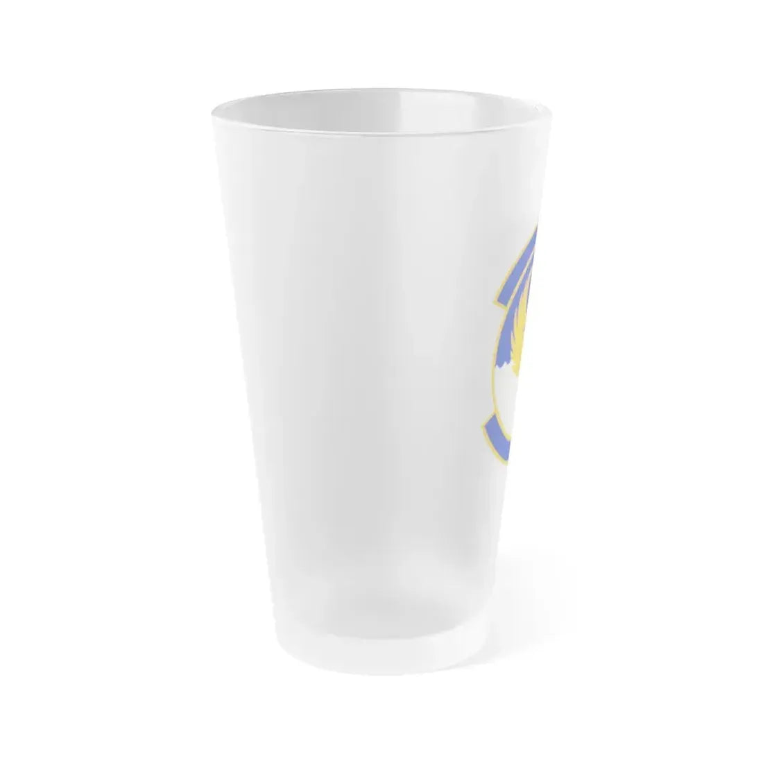 60 Operational Medical Readiness Squadron (U.S. Air Force) Frosted Pint Glass 16oz - Go Mug Yourself