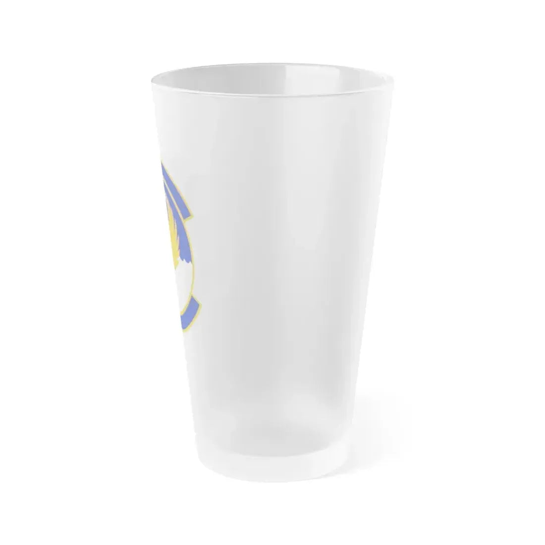 60 Operational Medical Readiness Squadron (U.S. Air Force) Frosted Pint Glass 16oz - Go Mug Yourself
