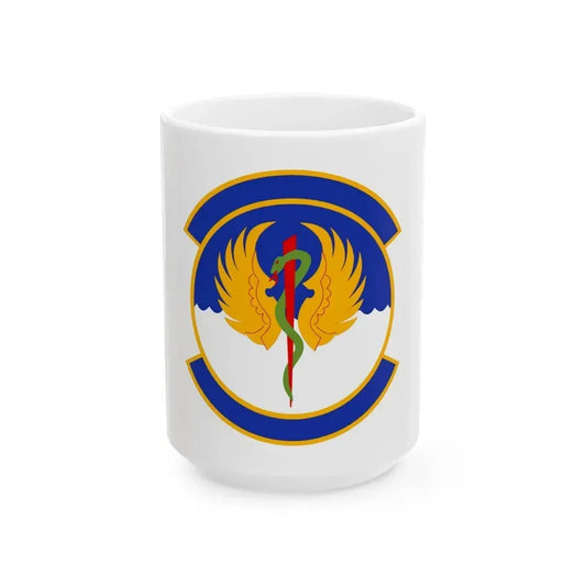 60 Operational Medical Readiness Squadron (U.S. Air Force) White Coffee Mug 15oz - Go Mug Yourself