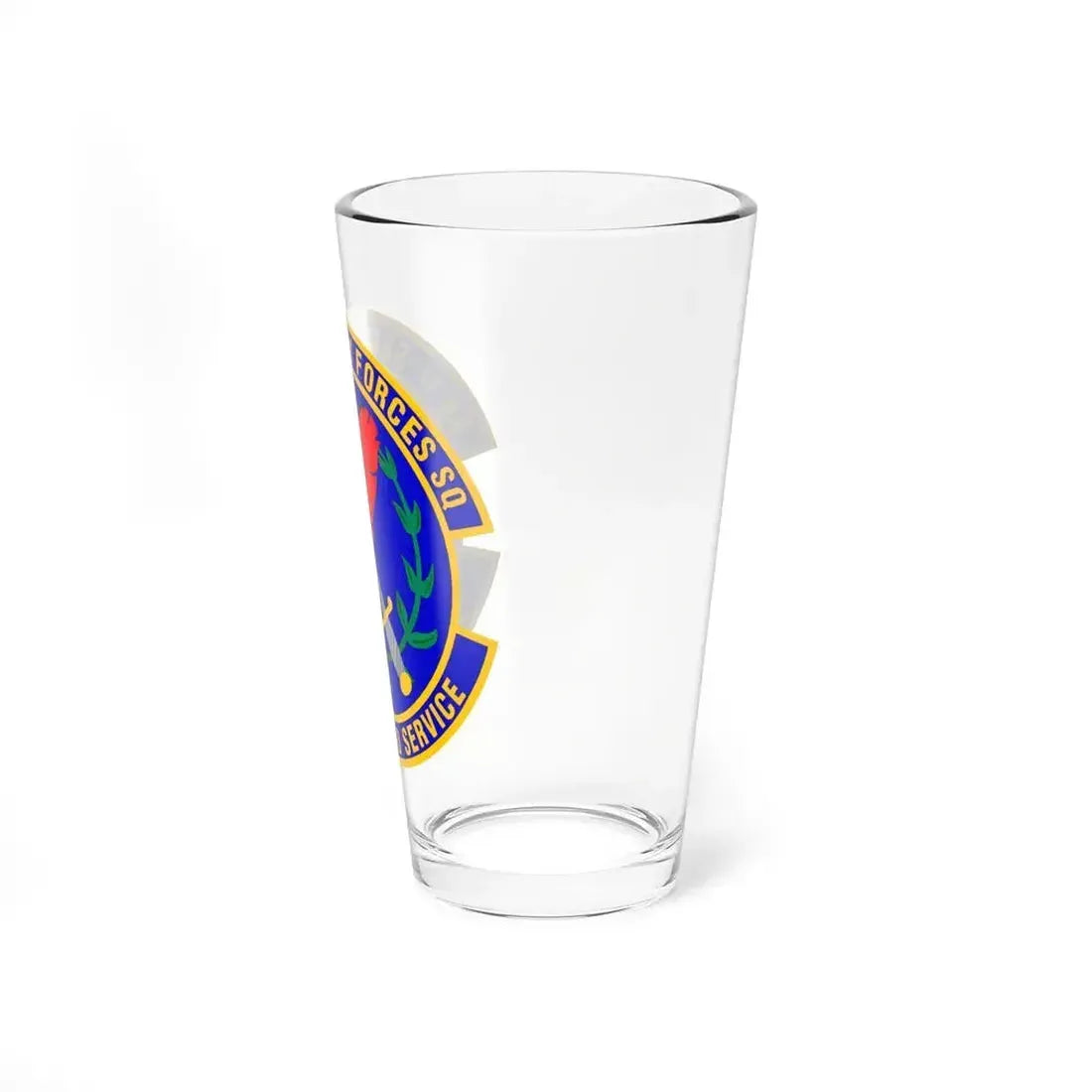 60 Security Forces Squadron AMC (U.S. Air Force) Pint Glass 16oz - Go Mug Yourself