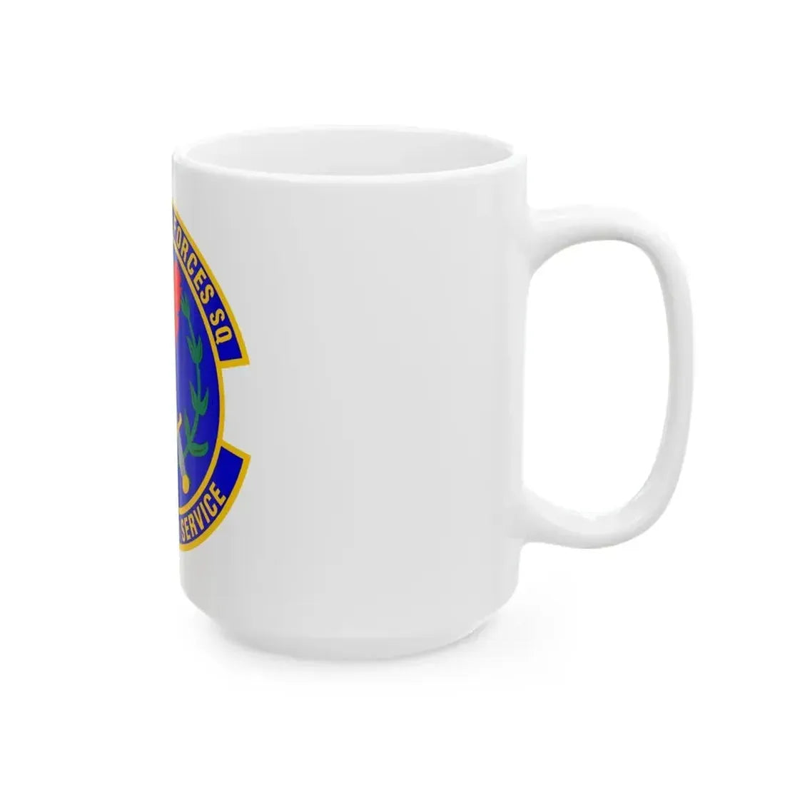 60 Security Forces Squadron AMC (U.S. Air Force) White Coffee Mug - Go Mug Yourself
