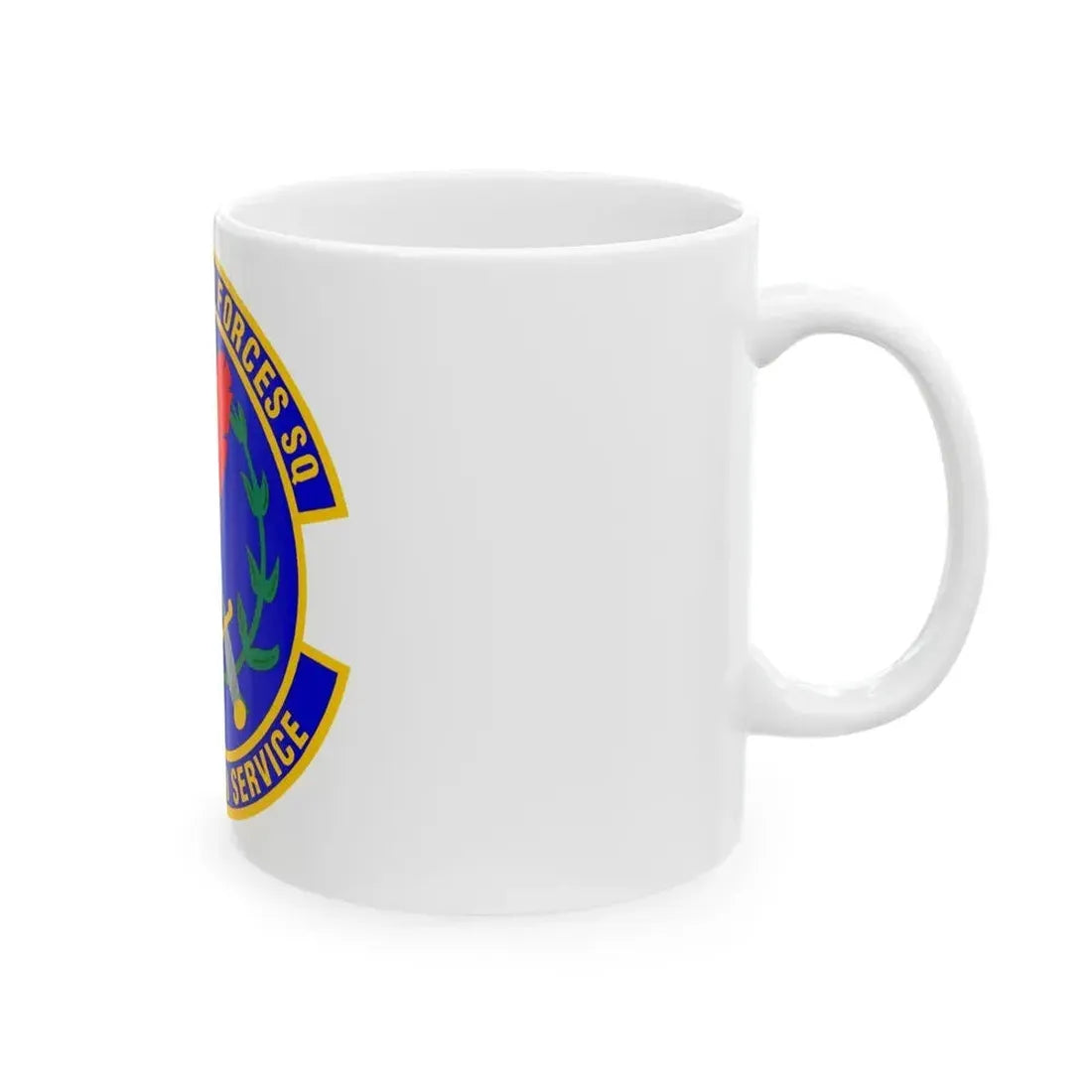60 Security Forces Squadron AMC (U.S. Air Force) White Coffee Mug - Go Mug Yourself