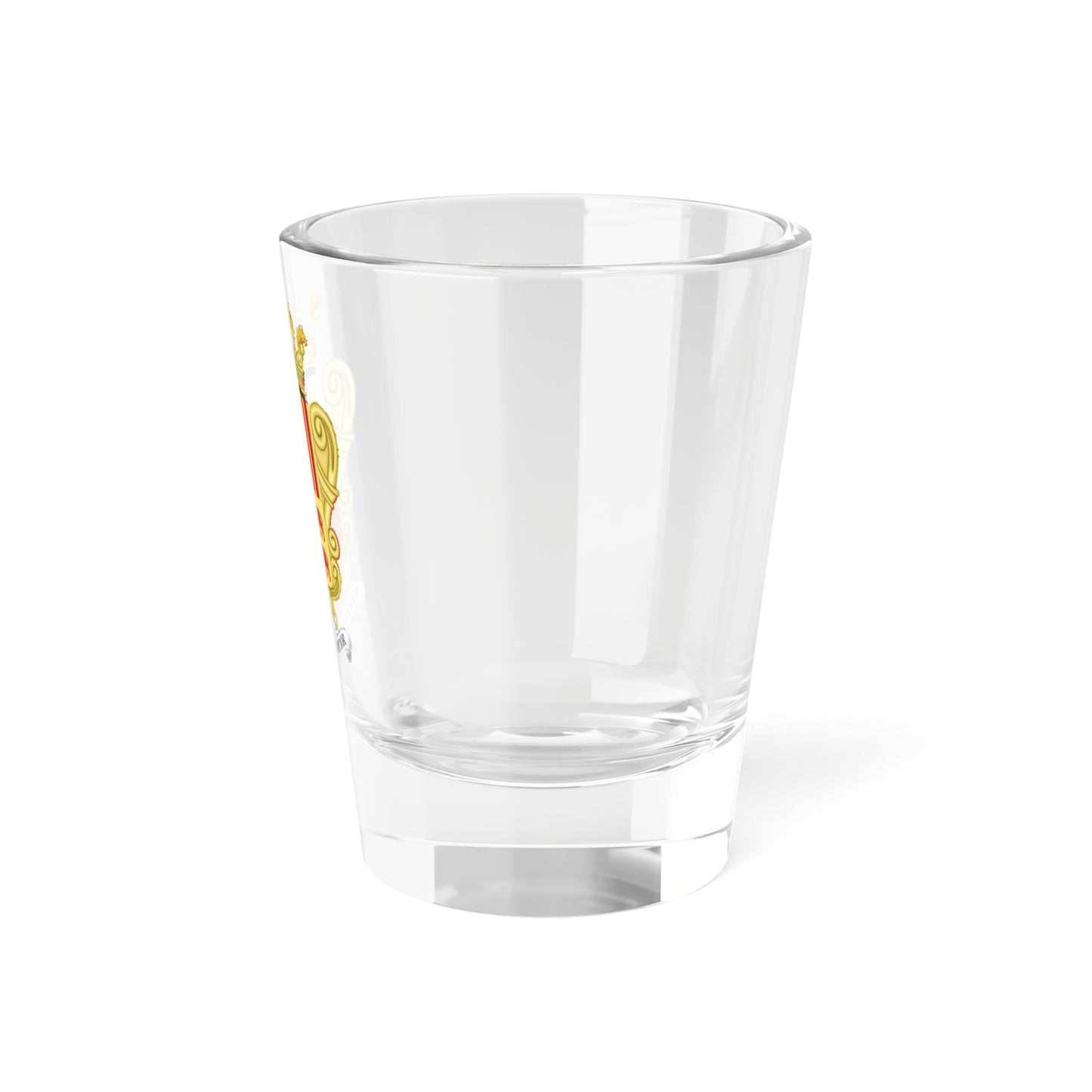 Historical Coat of Arms of French Prince of Andorra (Andorra) (Coat of Arms) Shot Glass 1.5oz