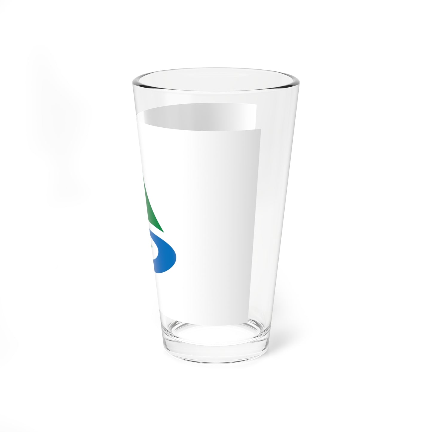 Flag of Asakura Fukuoka (Japan) Pint Glass 16oz